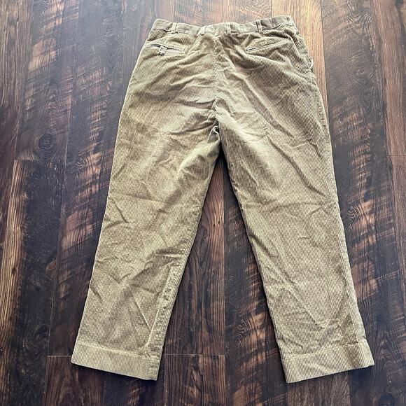 VTG BROOKS BROTHERS CORDUROY PANTS MENS 40 ACTUAL 37” WAIST 30” INSEAM USA MADE - Picture 7 of 12